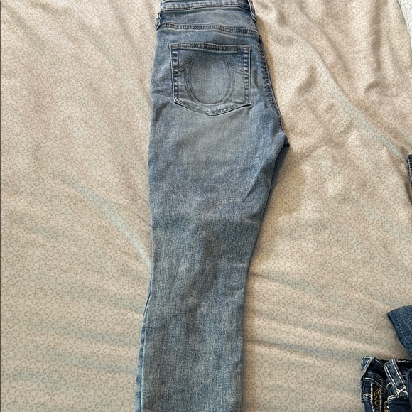 True Religion Light Blue Skinny Jeans - Picture 1 of 3